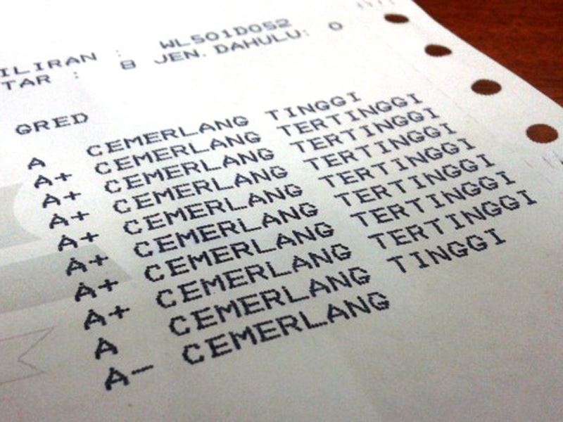 keputusan SPM